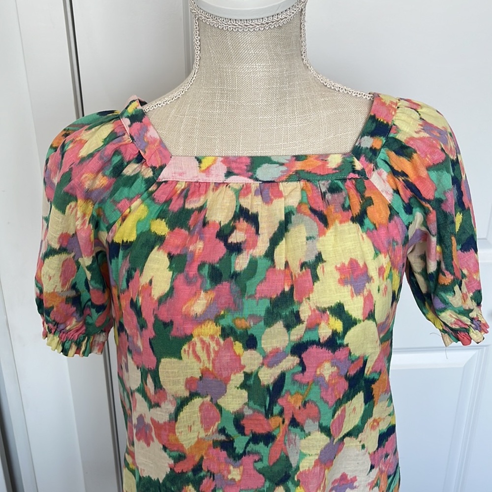 Gap Kids Puff Sleeve Dress size XL (12) - Picture 3 of 7
